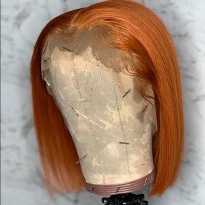 HUMAN HAIR COPPER BOB